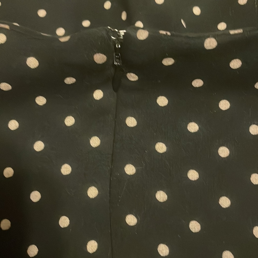 Old Navy Back & Tan Polka Dot dress - Picture 5 of 7